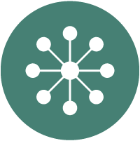 chemical molecule icon 