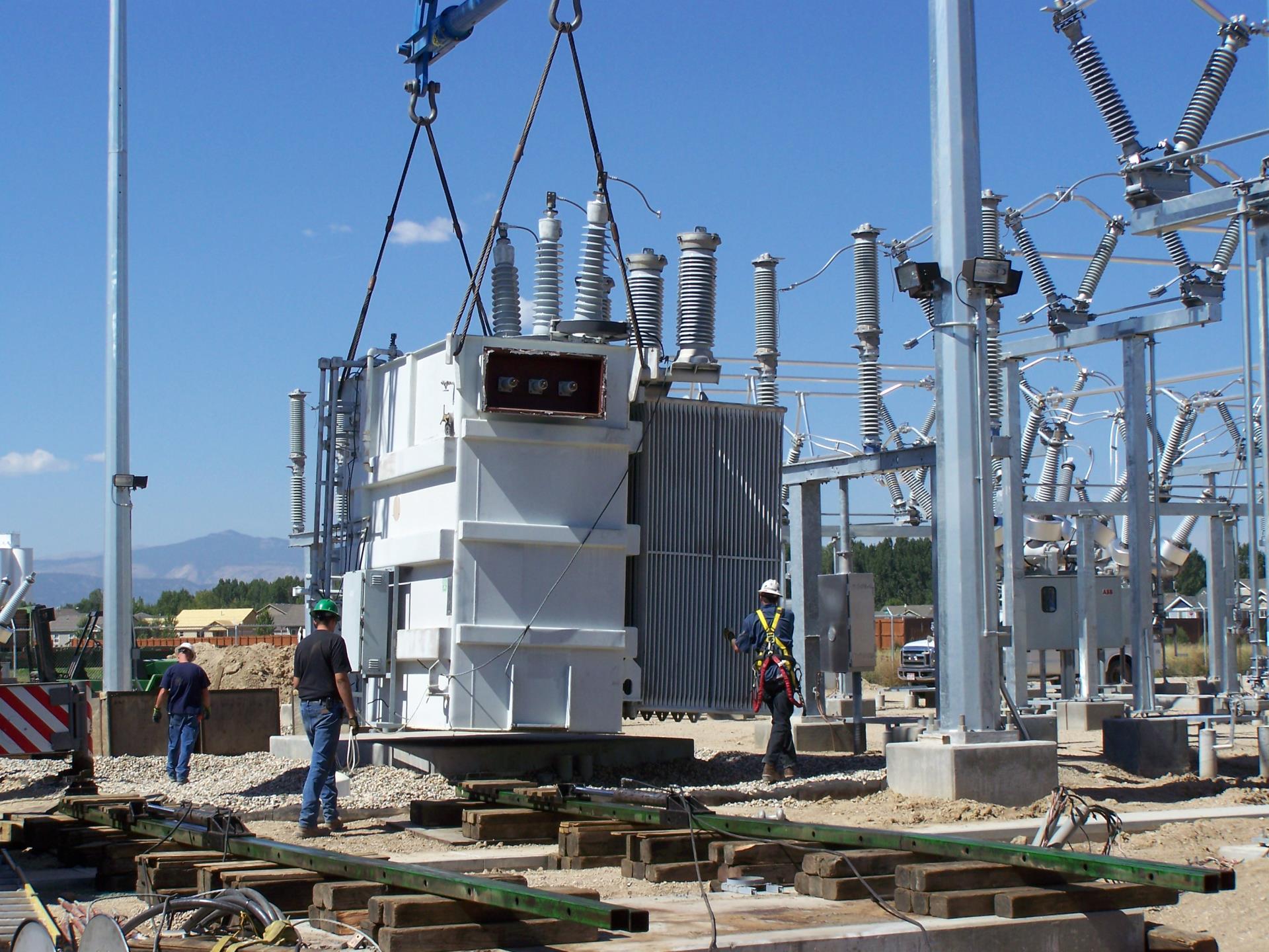 East Substation Construction