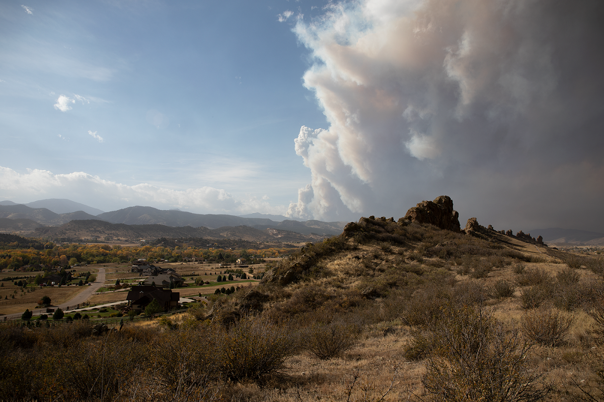 cameron peak fire - devils backbone