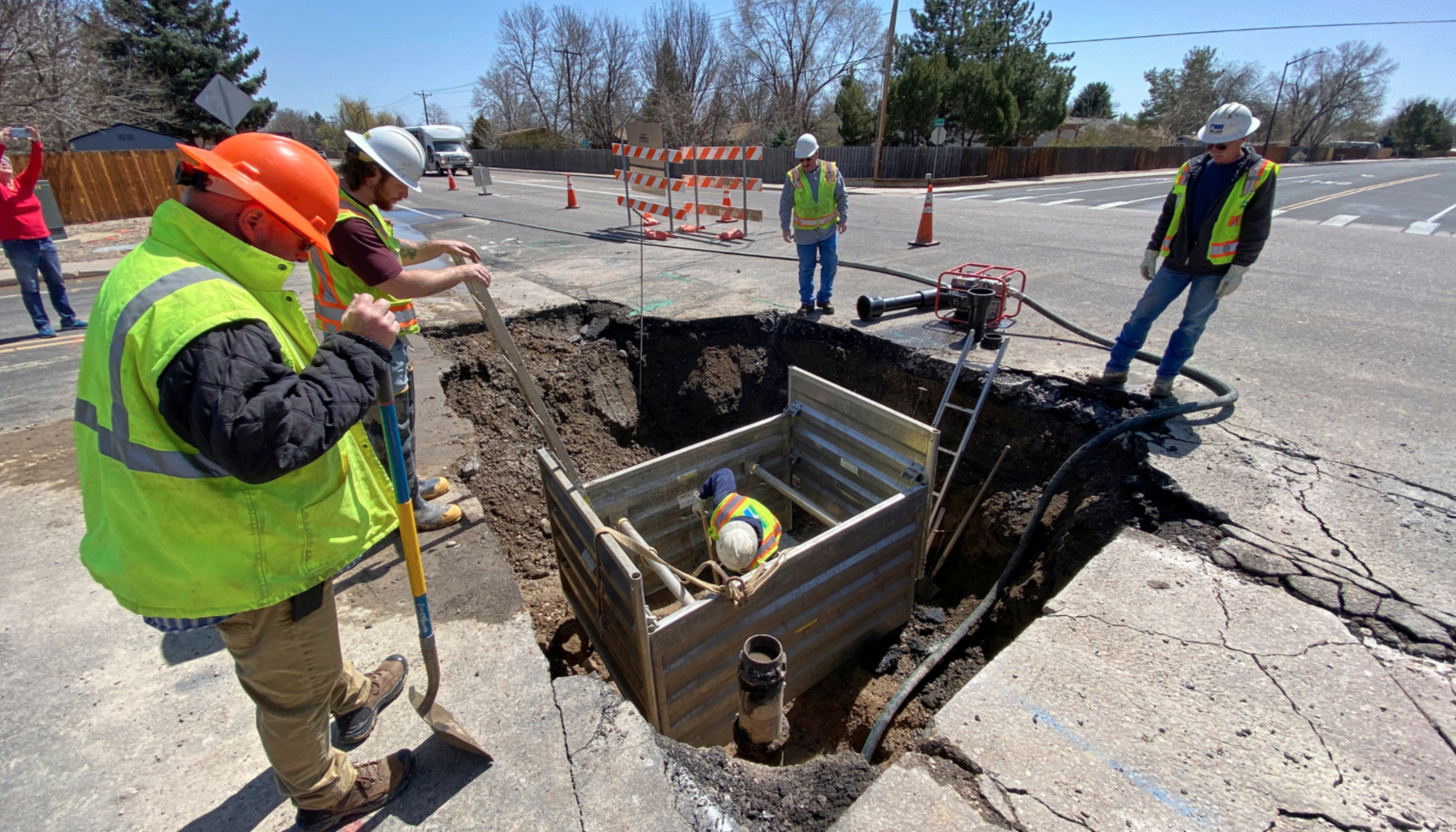 Water main repair